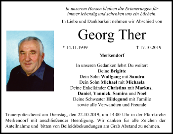 Anzeige von Georg Ther von MGO