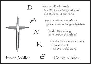 Anzeige von Hans Müller von MGO