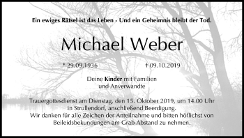 Anzeige von Michael Weber von MGO