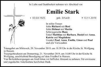 Anzeige von Emilie Stark von MGO