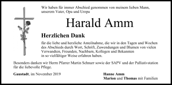 Anzeige von Harald Amm von MGO