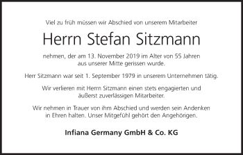 Anzeige von Stefan Sitzmann von MGO