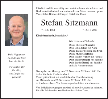Anzeige von Stefan Sitzmann von MGO