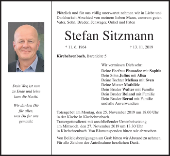 Anzeige von Stefan Sitzmann von MGO