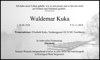 Anzeige von Waldemar Kuka von MGO