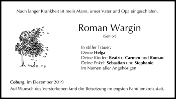 Anzeige von Roman Wargin von MGO