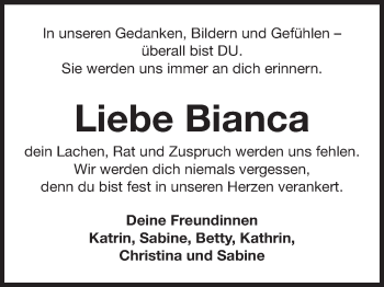 Anzeige von Bianca  von MGO