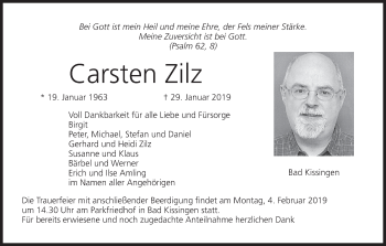 Anzeige von Carsten Zilz von MGO