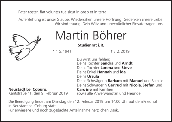 Anzeige von Martin Böhrer von MGO