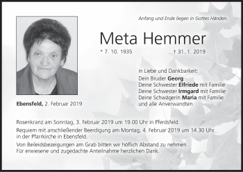 Anzeige von Meta Hemmer von MGO