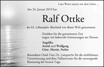 Anzeige von Ralf Ottke von MGO