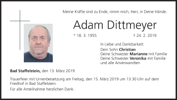 Anzeige von Adam Dittmeyer von MGO