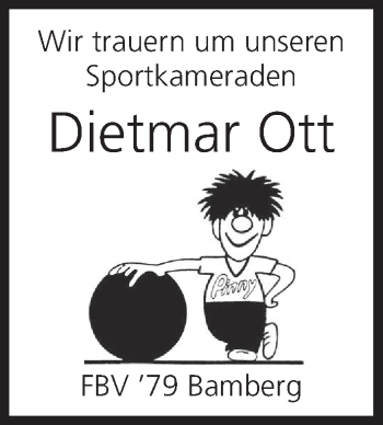 Anzeige von Dietmar Ott von MGO