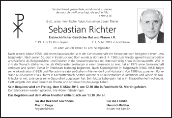 Anzeige von Sebastian Richter von MGO