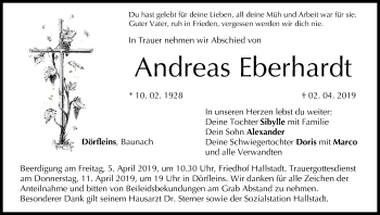 Anzeige von Andreas Eberhardt von MGO