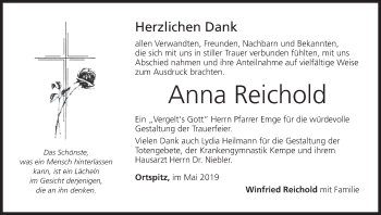 Anzeige von Anna Reichold von MGO
