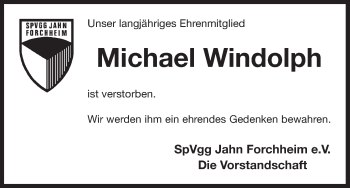 Anzeige von Michael Windolph von MGO