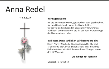 Anzeige von Anna Redel von MGO