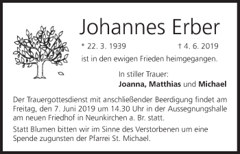 Anzeige von Johannes Erber von MGO