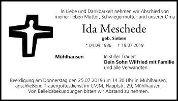 Anzeige von Ida Meschede von MGO
