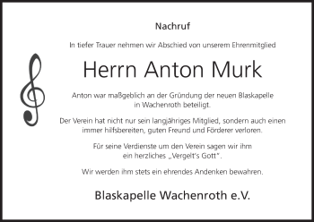 Anzeige von Anton Murk von MGO
