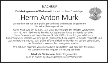 Anzeige von Anton Murk von MGO