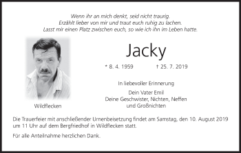 Anzeige von Jacky  von MGO