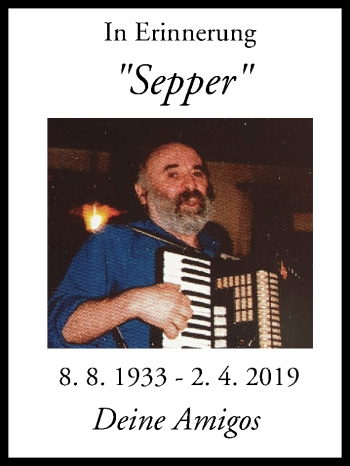 Anzeige von Sepper  von MGO