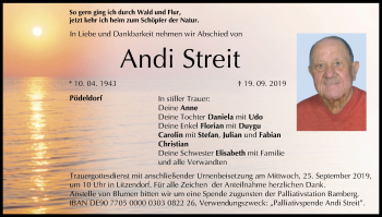 Anzeige von Andi Streit von MGO