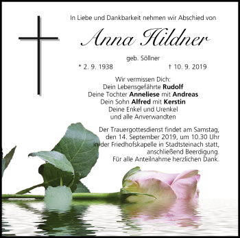 Anzeige von Anna Hildner von MGO