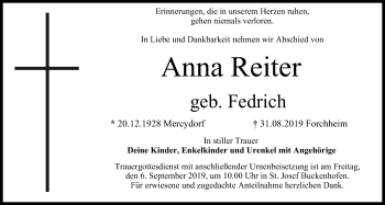 Anzeige von Anna Reiter von MGO