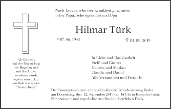 Anzeige von Hilmar Türk von MGO