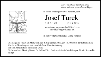 Anzeige von Josef Turek von MGO