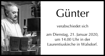 Anzeige von Günter  von MGO