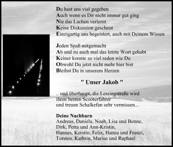 Anzeige von Jakob  von MGO