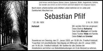 Anzeige von Sebastian Pfilf von MGO