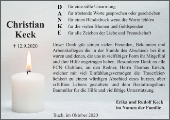 Anzeige von Christian Keck von MGO