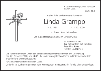Anzeige von Linda Grampp von MGO