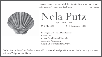 Anzeige von Nela Putz von MGO