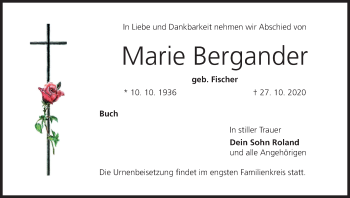 Anzeige von Marie Bergander von MGO