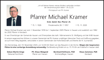 Anzeige von Michael Kramer von MGO