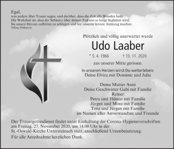 Anzeige von Udo Laaber von MGO