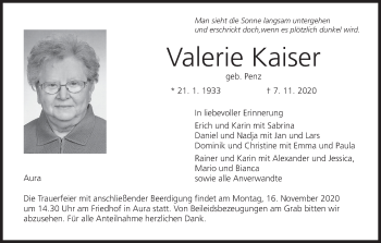 Anzeige von Valerie Kaiser von MGO