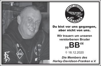 Anzeige von BB  von MGO