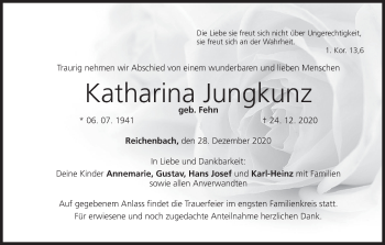 Anzeige von Katharina Jungkunz von MGO