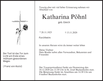 Anzeige von Katharina Pöhnl von MGO