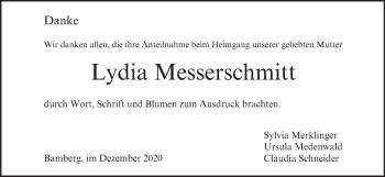 Anzeige von Lydia Messerschmitt von MGO