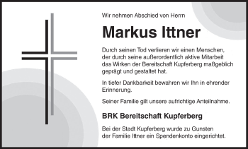 Anzeige von Markus Ittner von MGO