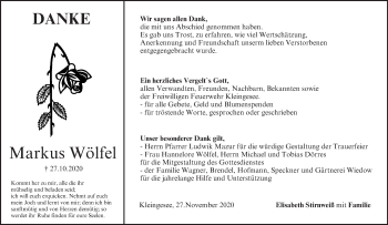 Anzeige von Markus Wölfel von MGO