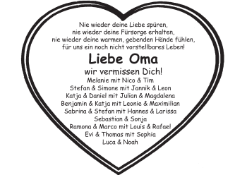 Anzeige von Oma  von MGO